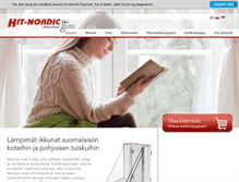 Tablet Screenshot of hit-nordic.com